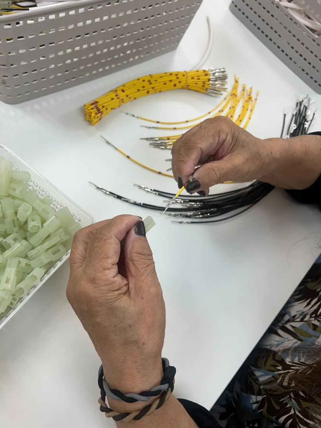 作業風景（ハーネス）